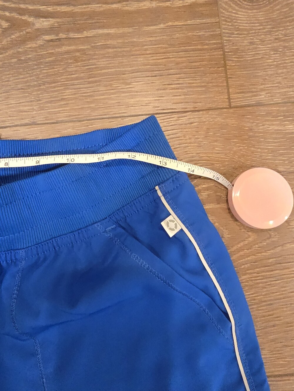 Womens Cherokee Infinity Royal Blue Scrub Jogger Pants - Picture 3 of 6
